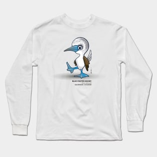 Blue Footed Booby Long Sleeve T-Shirt